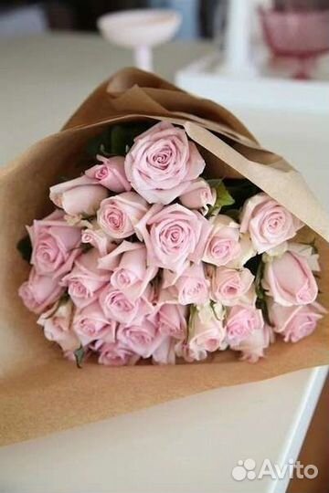 Цветы розы букет