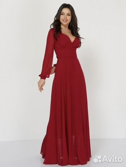 Платье вечернее в пол