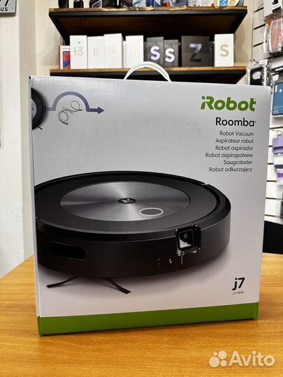 Irobot roomba j7 пылесос, новый, гарантия, чек