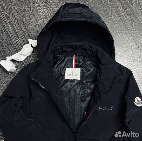 Куртка Мужская Moncler Демисезонная Черная