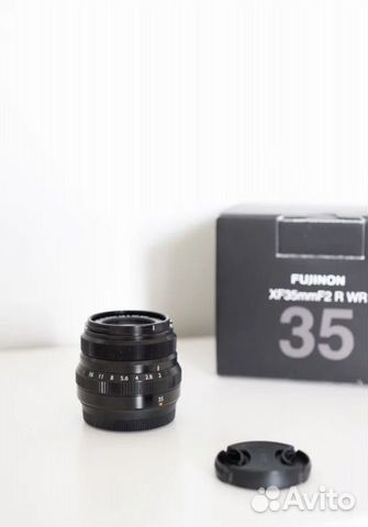 Обьектив Fujifilm 35 mm f 2.0 wr black
