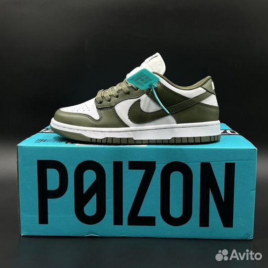 Кроссовки Nike sb dunk low green