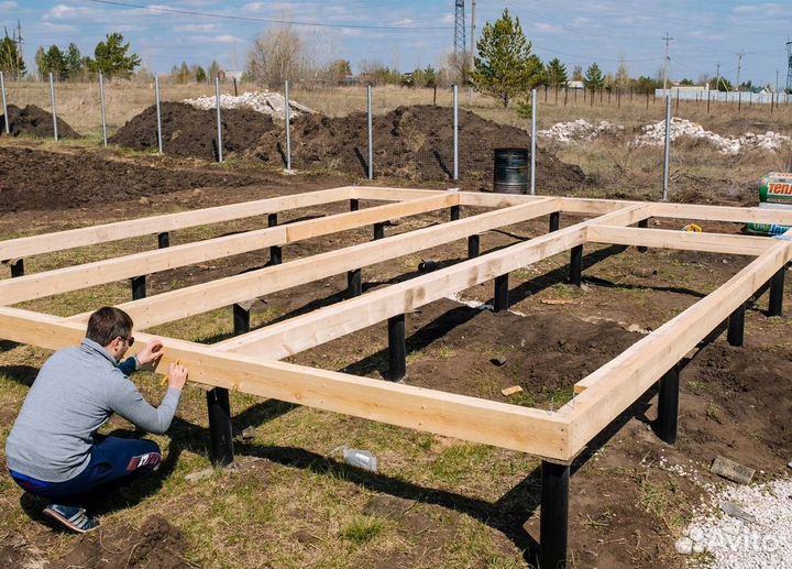 Винтовые сваи для причалов