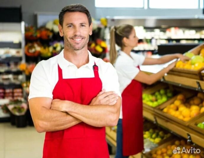 Работник торгового зала с еженедельной выплатой