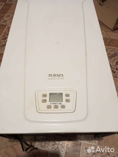 Газовый котел двухконтурный baxi main 5