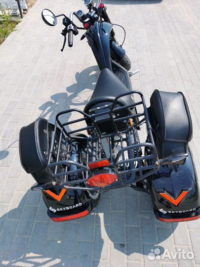 Электроскутер skyboard trike chopper-4000 wide PRO