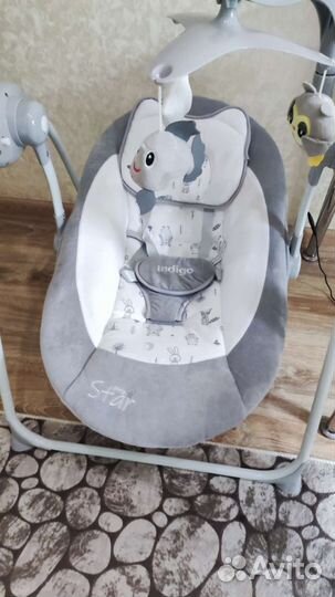 Детская электронная качель