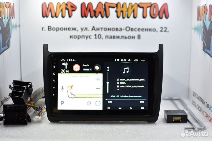Магнитола Volkswagen Polo Android