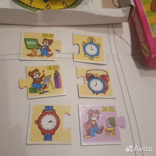 Настольная игра Мои первые часы