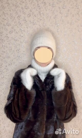 Шапка варежки снуд