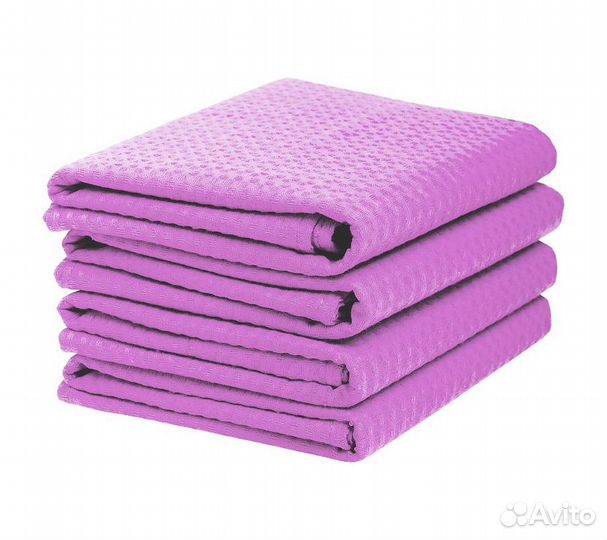 Комплектполотенецвафельныхhomeone45х70(4шт),сирень