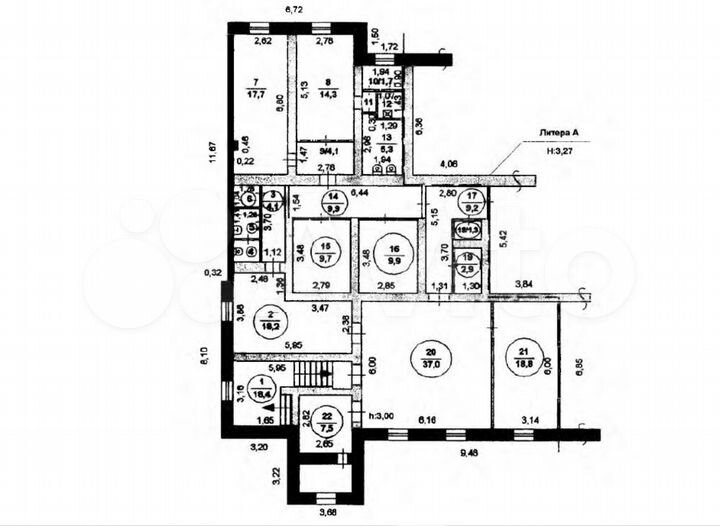 Сдам офисное помещение, 140 м²