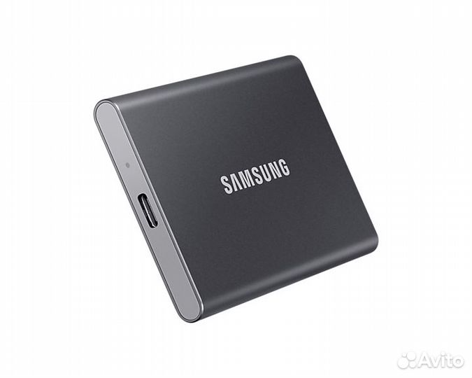 Жесткий диск Серый Samsung Portable SSD T7 на 1TB