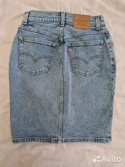 Джинсовая юбка levis, 25 размер