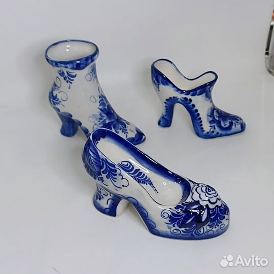 Обувь фарфоровая