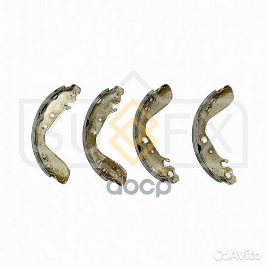 Барабанные тормозные колодки зад прав/лев S