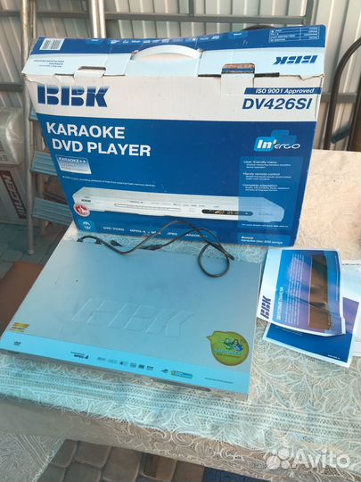 DVD плеер bbk dv426sl