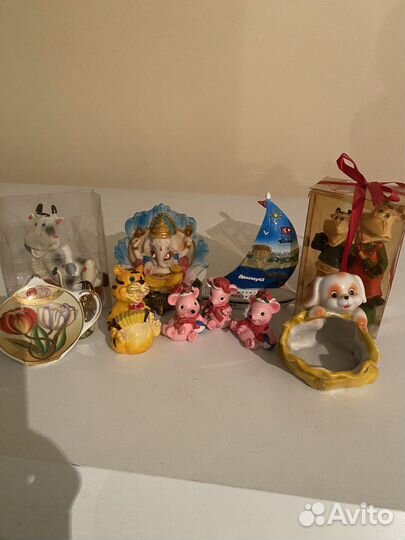 Статуэтки, оберег сувенир, гиря копилка