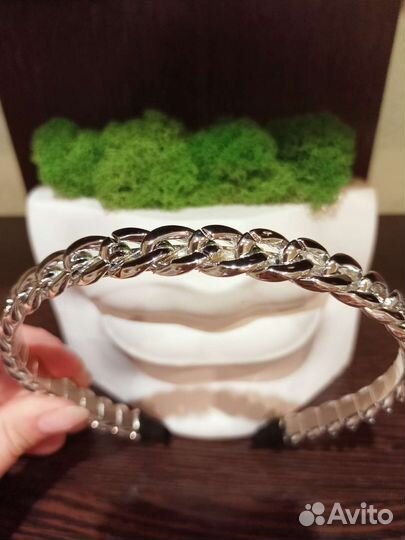 Ободок из бусин новый