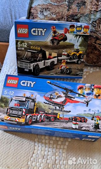Lego City 60148 и 60183