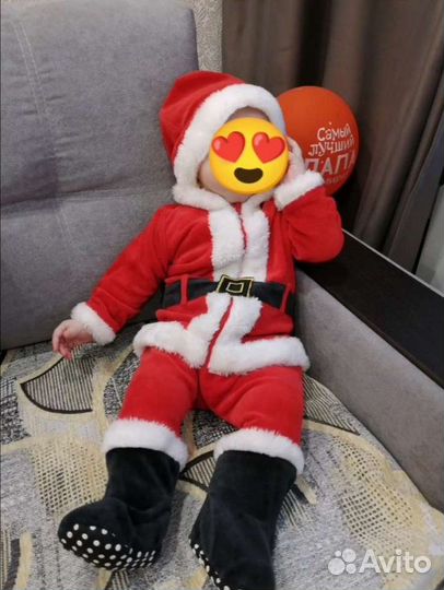 Новогодний костюм деда мороза