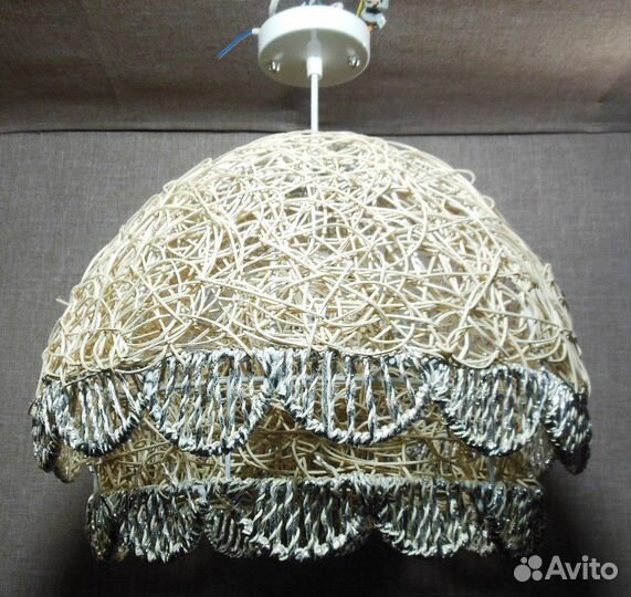 Люстра Н Ротанг D894/1 WH