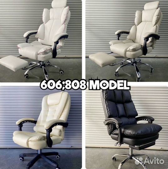 Офисное кресло с массажем + подголовник