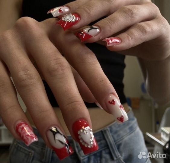 Маникюр Наращивание ногтей