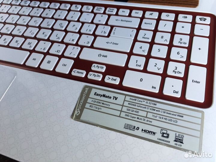 Ноутбук Packard Bell (Acer) i5 + GT630M