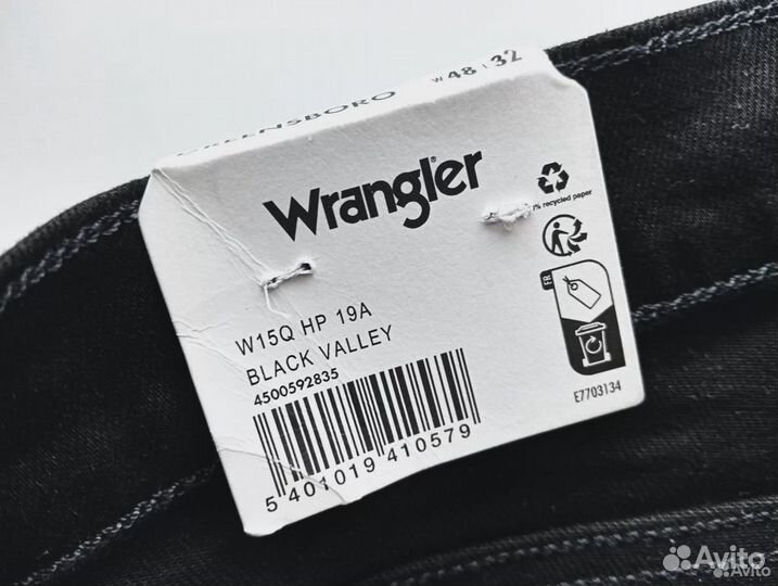 Джинсы мужские Wrangler W48L32 original new