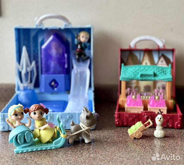 Эльза Кристоф Анна Холодное сердце замок чемодан