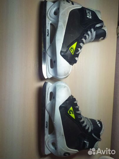 Коньки вратарские