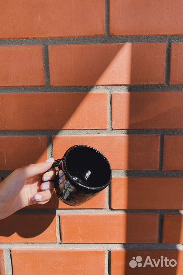 Керамическая кружка ручной работы