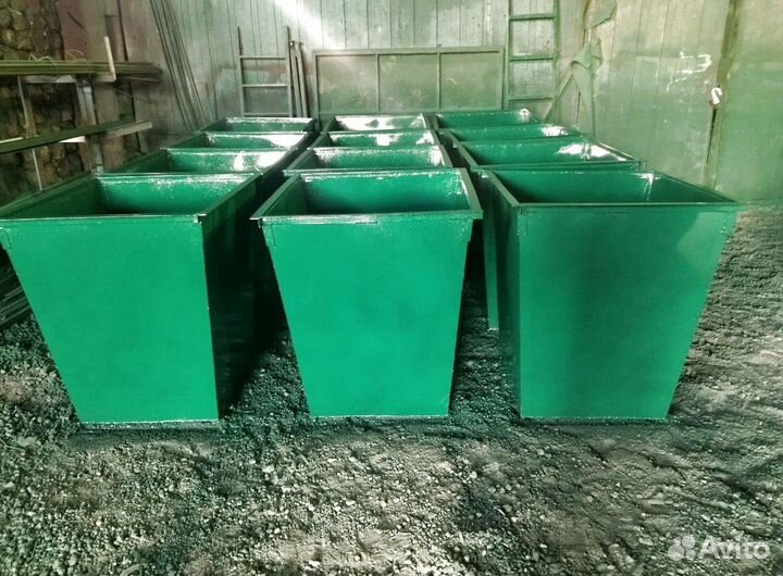 Мусорный контейнер 0.75 м3. Арт 55267