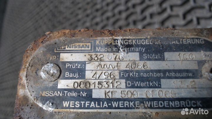 Прицепное устройство Nissan Terrano 2, 1996