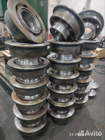 Изготовливаем колеса вг-9