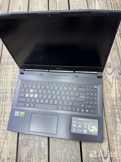 Новый игровой ноутбук MSI Bravo 15 Ryzen5/RTX 4060