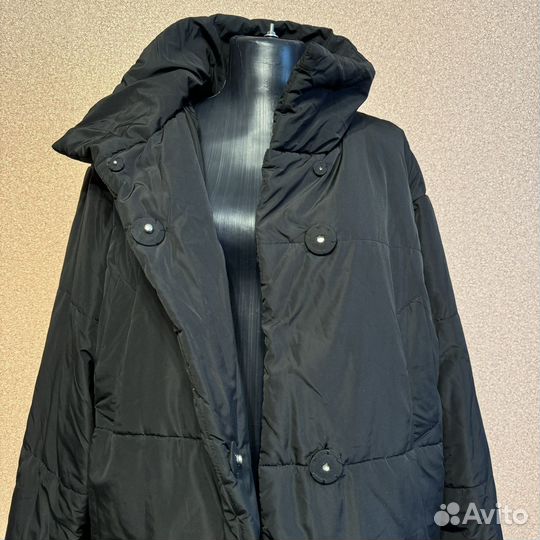 Куртка женская демисезонная оверсайз 44-48 р-р
