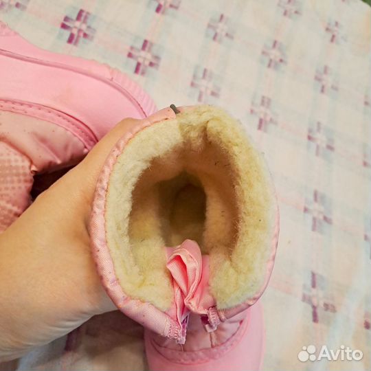 Дутики сапоги детские 21 размер