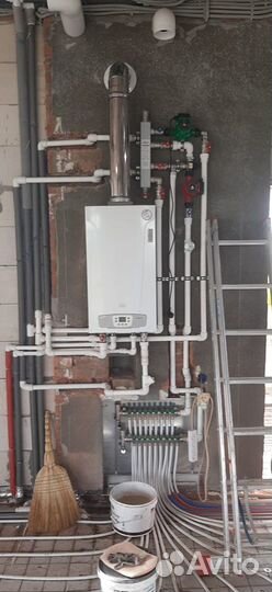 Отопление, теплый пол, водопровод, канализация