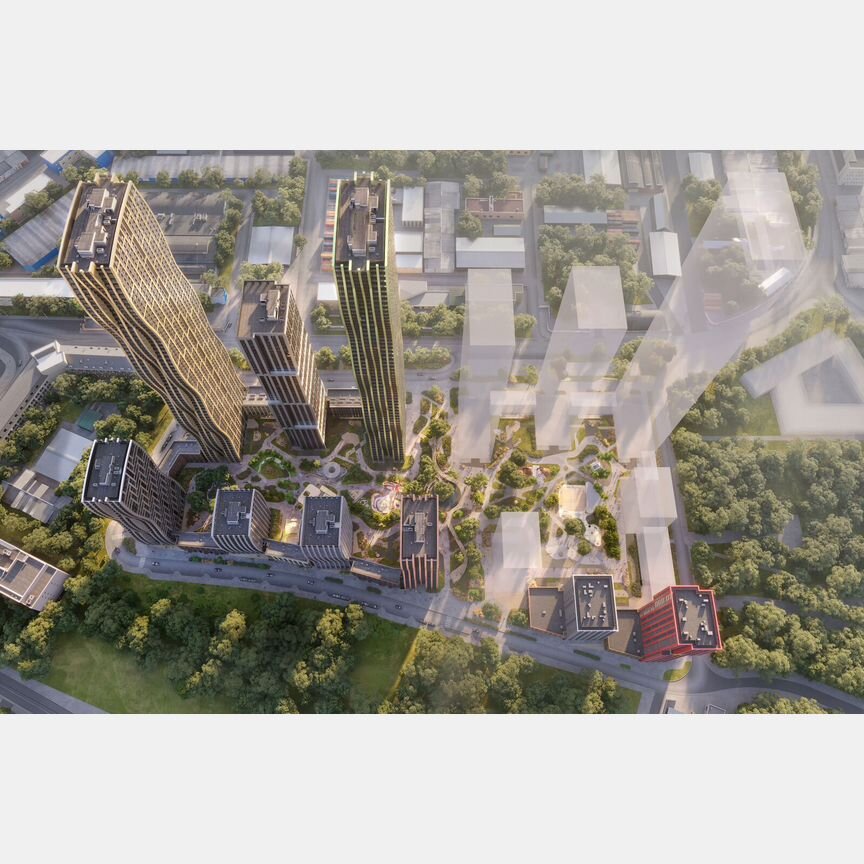 3-к. квартира, 56,5 м², 50/68 эт.