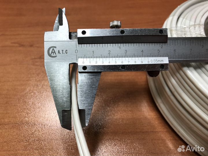 Кабель для видеонаблюдения 15,30,60 м (уличный)