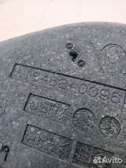 Шумоизоляция пола передняя правая Mercedes-Benz w1