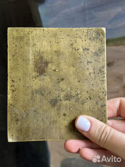 Икона металл Николай Чудотворец