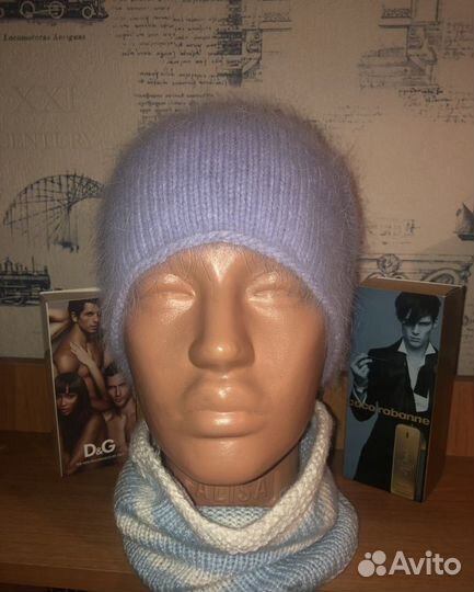 Шапка бини женская