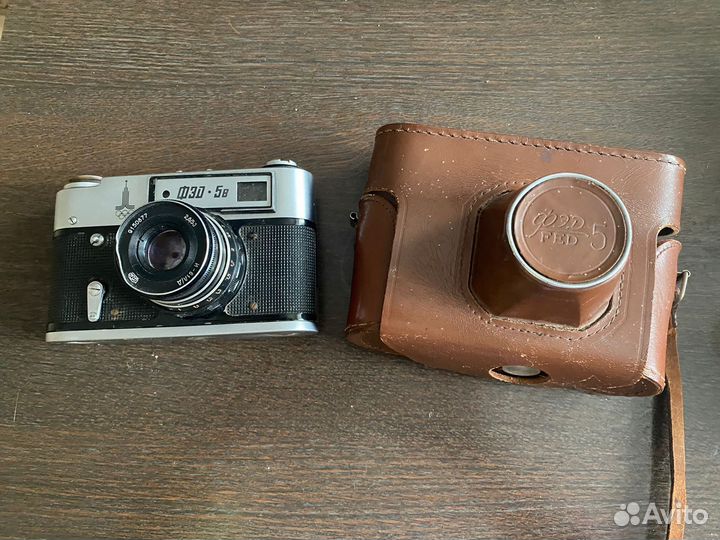 Плёночный фотоаппарат советский