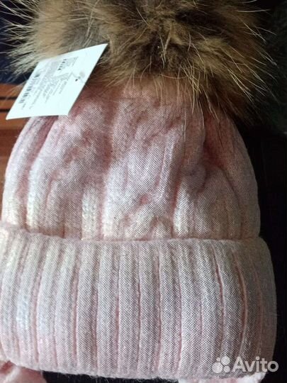 Шапка зимняя для девочки новая