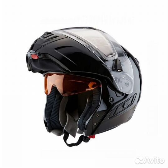 Шлем снегоходный ZOX Condor Black (эп)