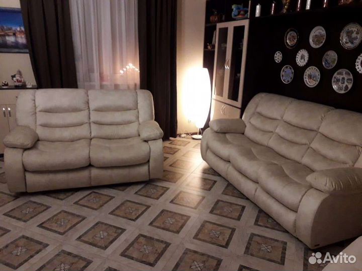 Диван Манчестер эк 2-х местный реклайнер
