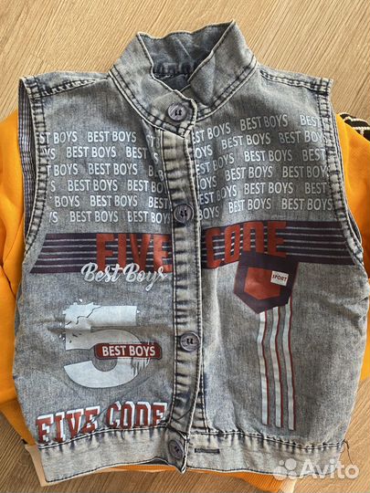 Пакет новых вещей для мальчика 98